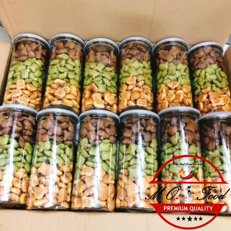 Bánh Gấu Mix 3 Vị 400gr Hủ Đầy Ắp