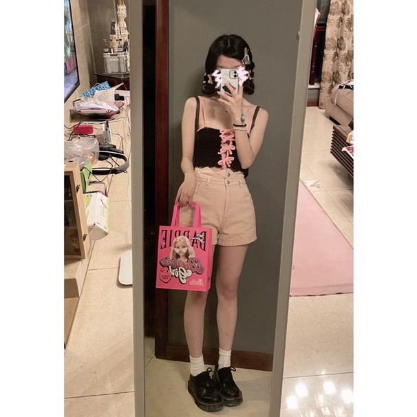 💎𝐀𝐌𝐎𝐑𝐌𝐈𝐎💎 | Rose Top | Áo len 2 dây họa tiết hoa hồng móc handmade mùa hè