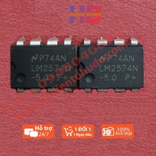 IC Nguồn LM2574N DIP-8 Chân Cắm Mới Chính Hãng