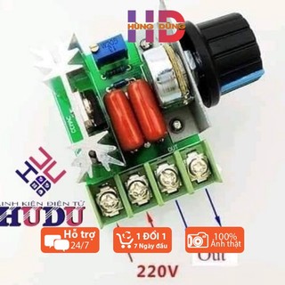 Mạch chỉnh áp AC SCR 2000W 25A Dimer AC 220v 4000W mạch điều khiển tốc độ động cơ độ sáng bóng đèn