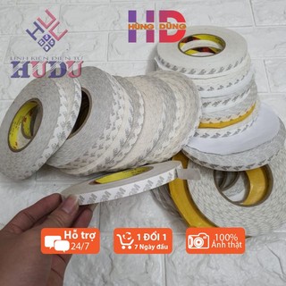 Băng keo vải chịu nhiệt dán led, linh kiện điện tử 3M