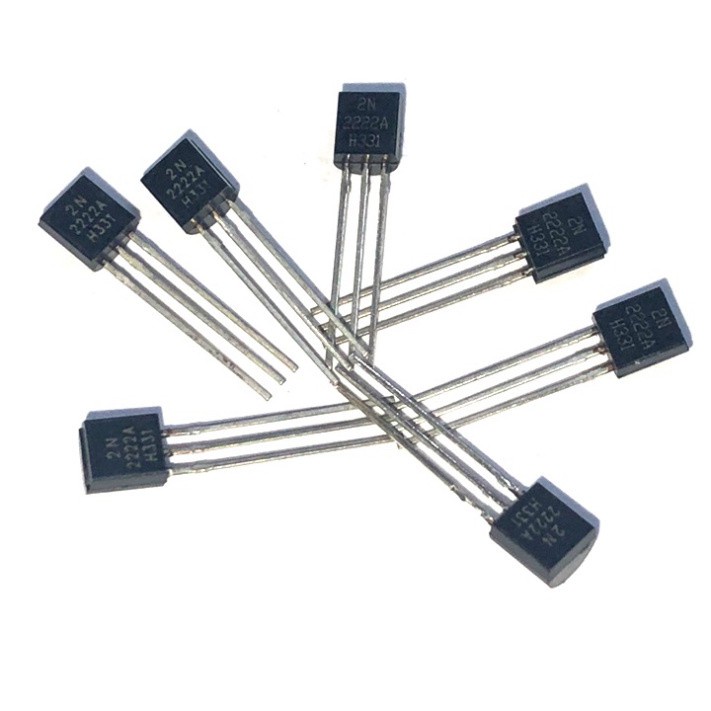 Transistor khuếch đại 2N2222A 2N2222 NPN 40V 600mA TO92 hàng mới