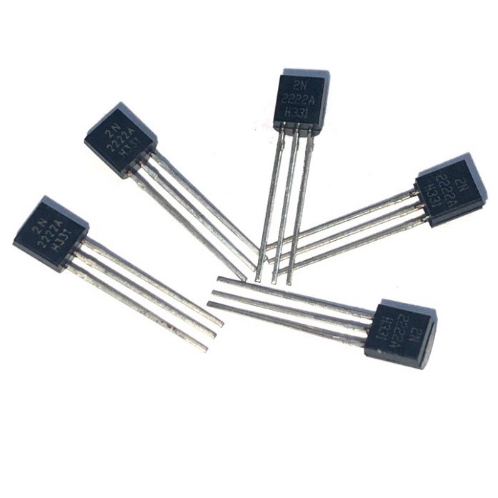 Transistor khuếch đại 2N2222A 2N2222 NPN 40V 600mA TO92 hàng mới