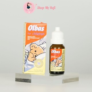 Tinh dầu xông mũi, giúp mũi thông thoáng cho bé Olbas - 10ml Mẹ Rofi