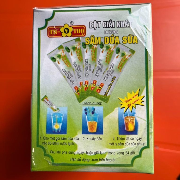 Bột giải khát sâm dứa sữa 252 g TRƯỜNG THỌ