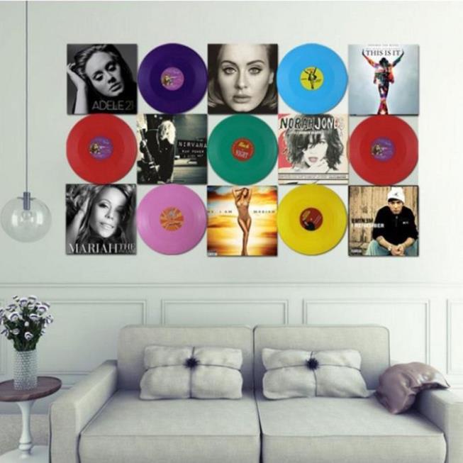 Bìa đĩa than CD, Áp phích/ Poster/ Tranh giấy dán tường trang trí phòng thu âm, decor quán cafe, tiệm tóc