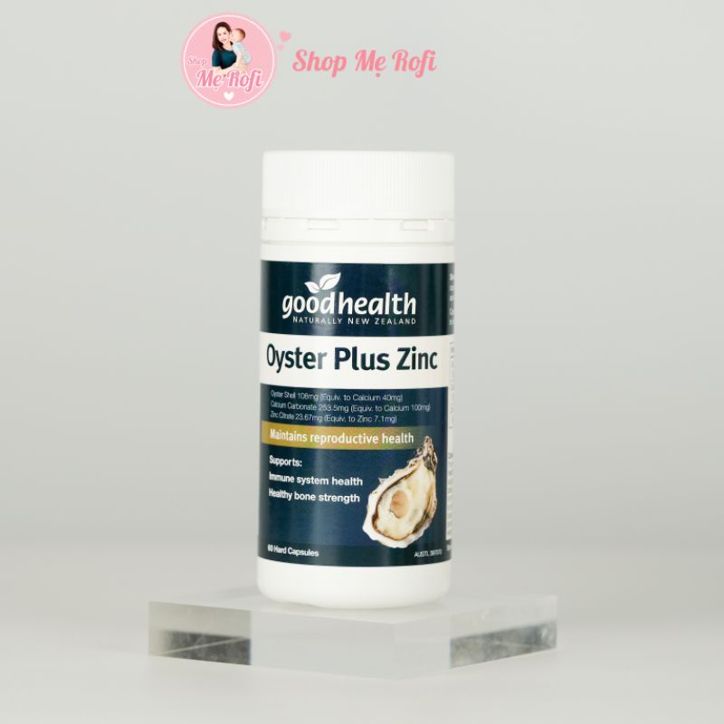 Tinh chất hàu Oyster Plus Zinc Goodhealth tăng cường sức khỏe nam giới 60