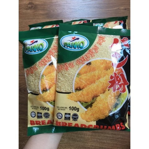 Bột chiên xù Panko vàng gói 100g