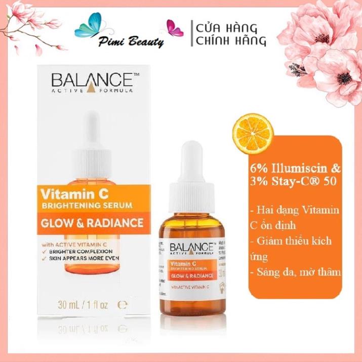 Serum Sáng Da, Mờ Thâm Balance Active Formula Vitamin C Brightening 30ml