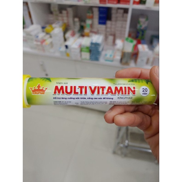 ✓[CHÍNH HÃNG] Viên sủi Multivitamin Tuýp 20 viên