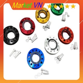 Thớt xoay co xăng, thớt xoay bình xăng nhôm cnc dùng cho wave, dream, wave rs...v.v