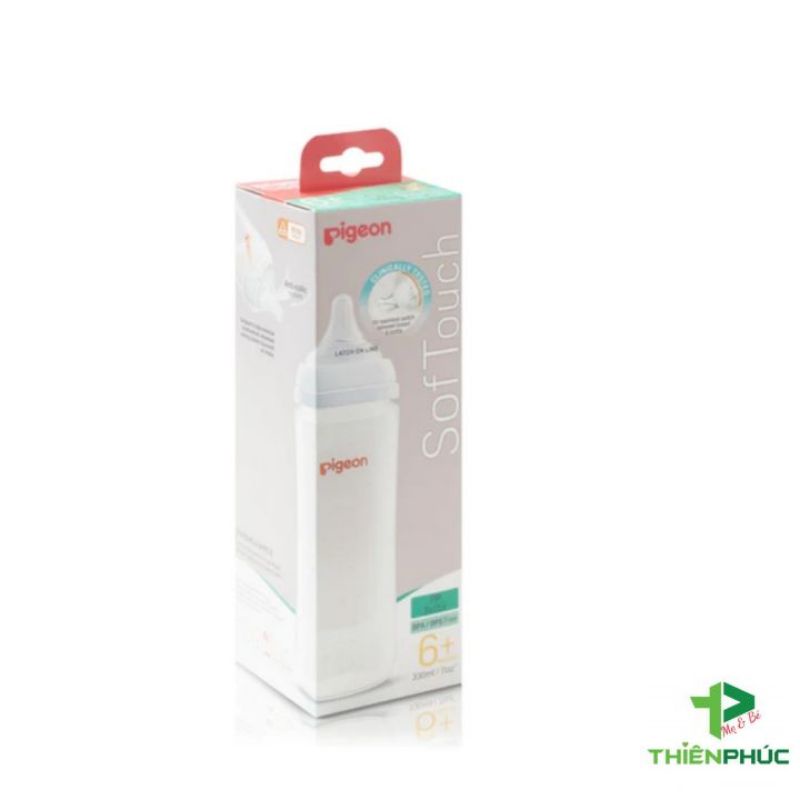 Bình sữa Pigeon cổ rộng 330ml ( bao bì mới)