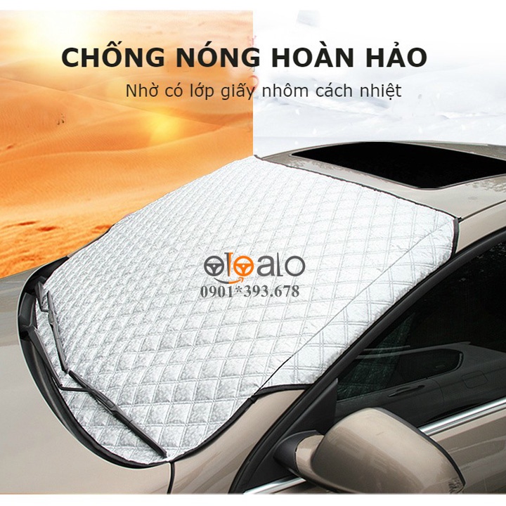 Tấm che chắn nắng kính lái ô tô Kia Morning - OTOALO