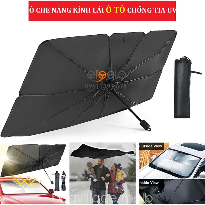 Ô dù che chắn nắng kính lái ô tô Toyota Camry - OTOALO