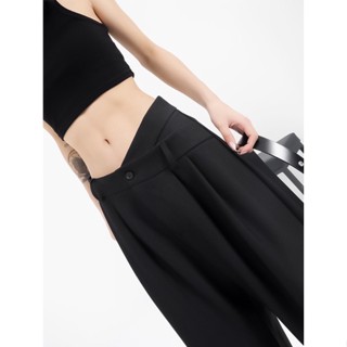 | HÌNH THẬT ĐỘC QUYỀN CUBEDLEMON | Quần ống siêu rộng ulzzang lưng chéo