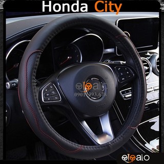 Bọc vô lăng volang xe Honda CITY cao cấp - OTOALO