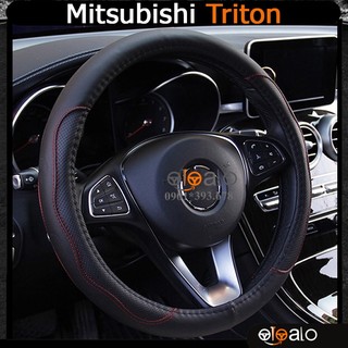 Bọc vô lăng volang xe Mitsubishi Triton cao cấp - OTOALO