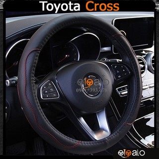 Bọc vô lăng volang xe Toyota Cross cao cấp - OTOALO
