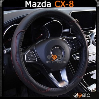 Bọc vô lăng volang xe Mazda CX8 cao cấp - OTOALO