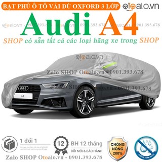 Bạt che phủ ô tô audi a4 3 lớp cao cấp - otoalo