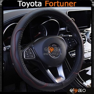 Bọc vô lăng volang xe Toyota Fortuner cao cấp - OTOALO