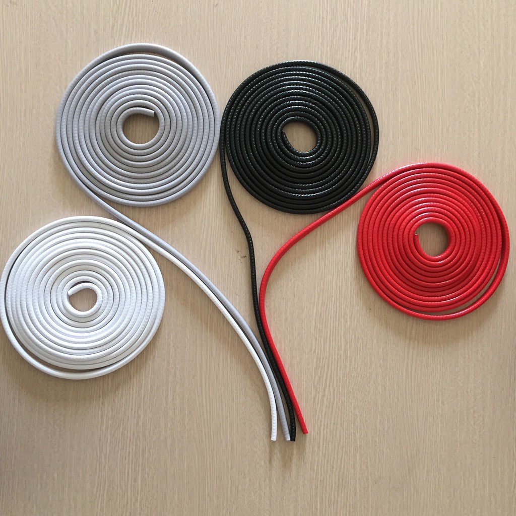Nẹp viền cửa cốp ô tô xe hơi gioăng cao su chữ U lõi thép - OTOALO