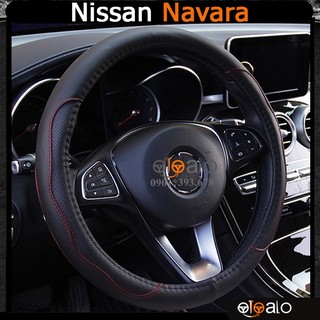 Bọc vô lăng volang xe Nissan Navara cao cấp - OTOALO