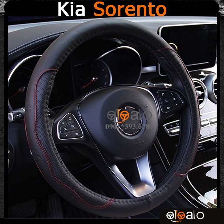 Bọc vô lăng volang xe Kia Sorento cao cấp - OTOALO