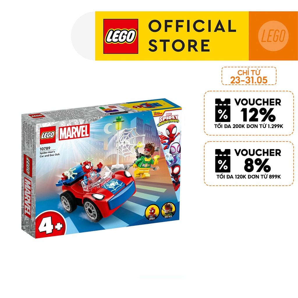 LEGO Spidey 10789 Siêu xe của Người Nhện (48 chi tiết)