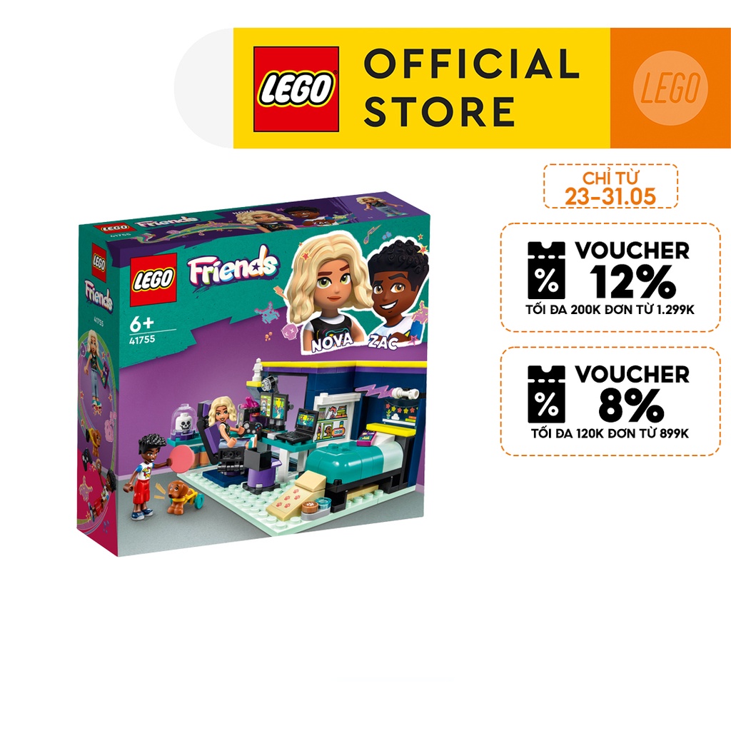 LEGO Friends 41755 Phòng Ngủ Của Nova (179 Chi Tiết)