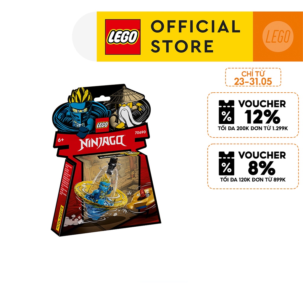 LEGO Ninjago 70690 Con quay lốc xoáy của (25 chi tiết)