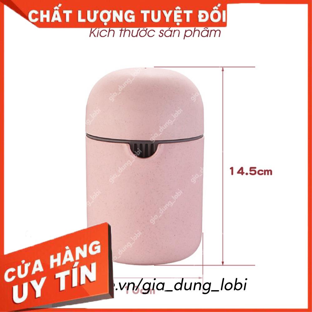 Máy vắt cam đầu vắt cam bằng tay kiêm dụng cụ ép hoa quả chất liệu nhựa lúa mạch 2in1 tiện lợi