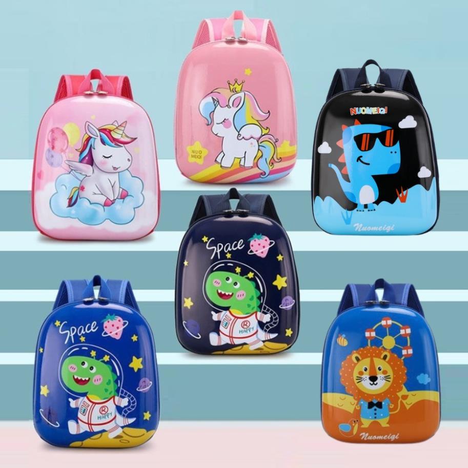 Ba Lô Cho Bé Trai Bé Gái Mầm Non 3-6 Tuổi Bằng Nhựa Dẻo BLT15