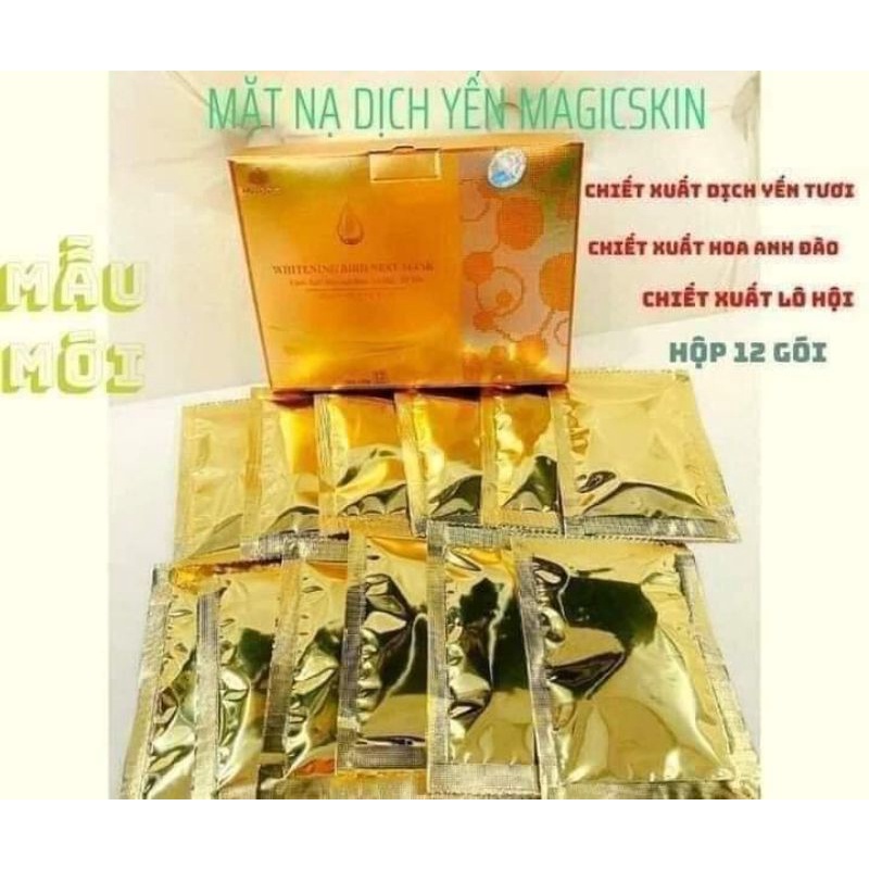 Mặt Nạ Trắng Da MAGIC SKIN hộp 12 gói