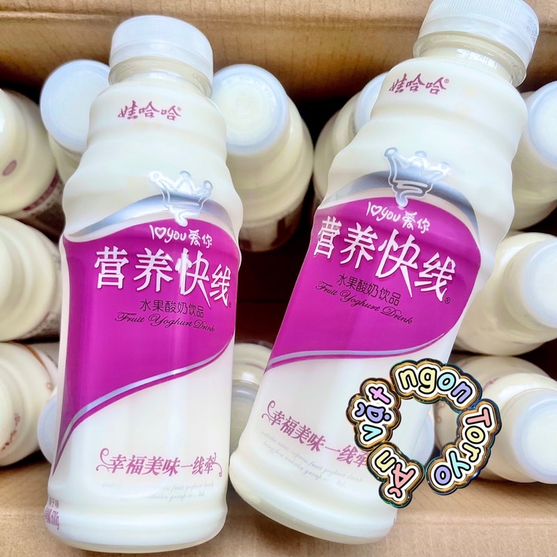 Nước sữa chua uống Wahaha vị trái cây