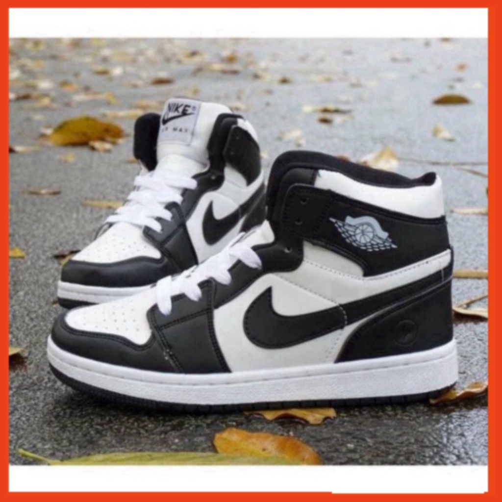 34 3 [FREE SHIP]Giày thể thao Jodan panda, Giày JD1 cao cổ đen trắng nam nữ cực hot dễ phối đồ 2021 Xmenshop2 3 01 | BigBuy360 - bigbuy360.vn