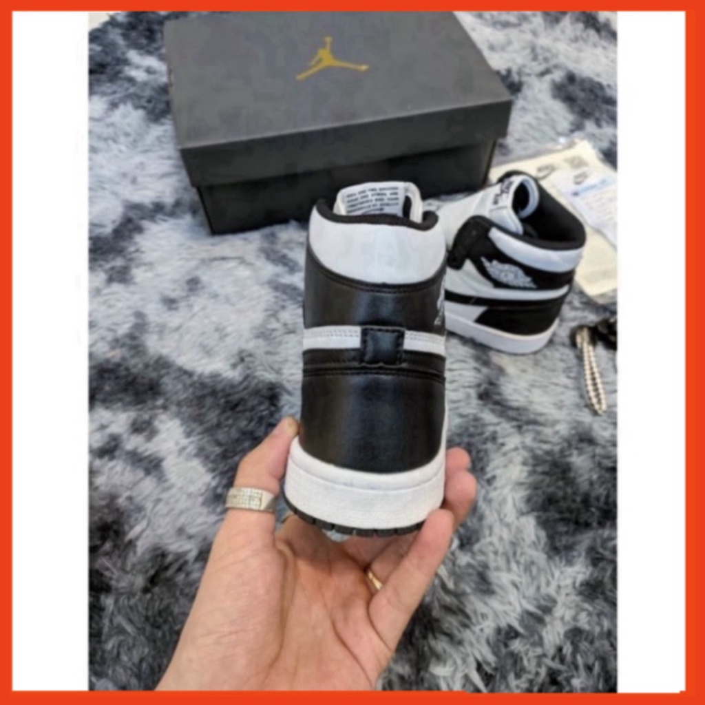 34 3 [FREE SHIP]Giày thể thao Jodan panda, Giày JD1 cao cổ đen trắng nam nữ cực hot dễ phối đồ 2021 Xmenshop2 3 01 | BigBuy360 - bigbuy360.vn