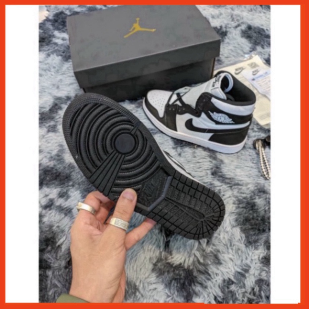 34 3 [FREE SHIP]Giày thể thao Jodan panda, Giày JD1 cao cổ đen trắng nam nữ cực hot dễ phối đồ 2021 Xmenshop2 3 01 | BigBuy360 - bigbuy360.vn