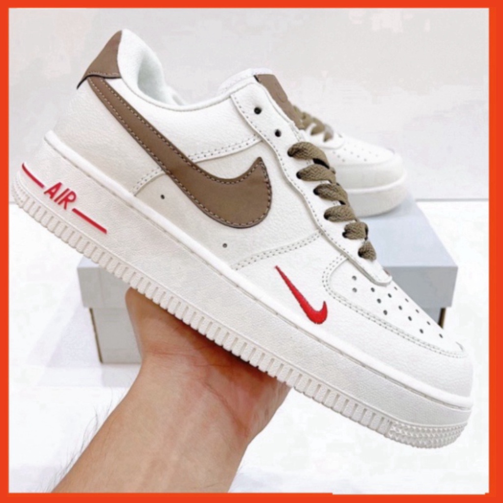 34 3 [FREE SHIP]Giày air force 1 đen trắng, af1 vệt đen, giày thể thao nam nữ đế bằng, cổ thấp, bản high qual
