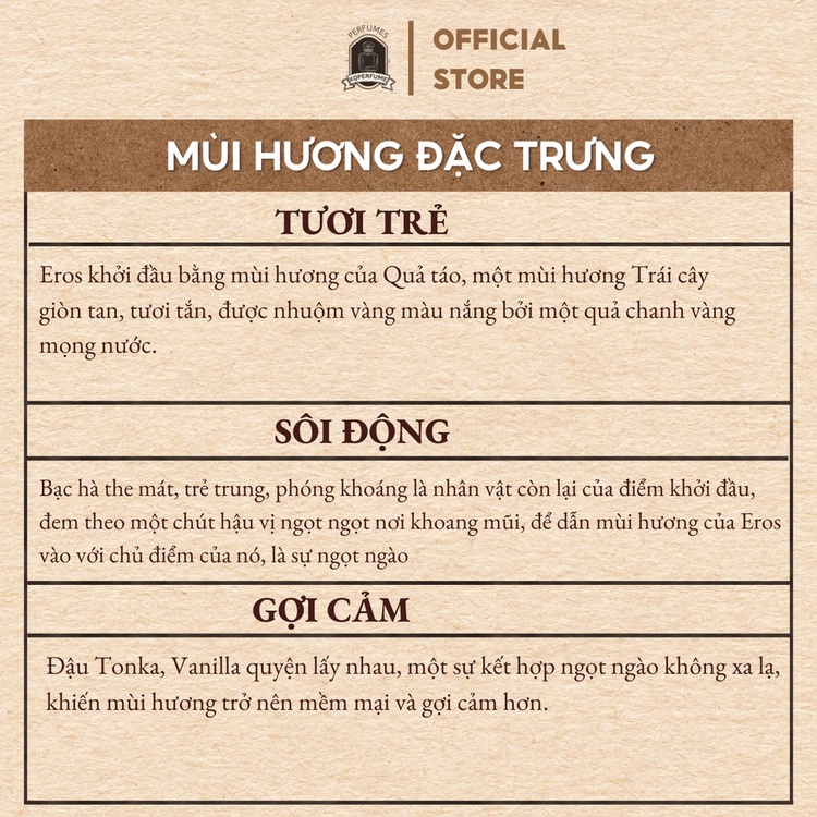 Nước Hoa  Nam Versace Eros Chiết Mini 10ml - Dầu Thơm Chính Hãng Thơm Lâu Giá Rẻ | BigBuy360 - bigbuy360.vn