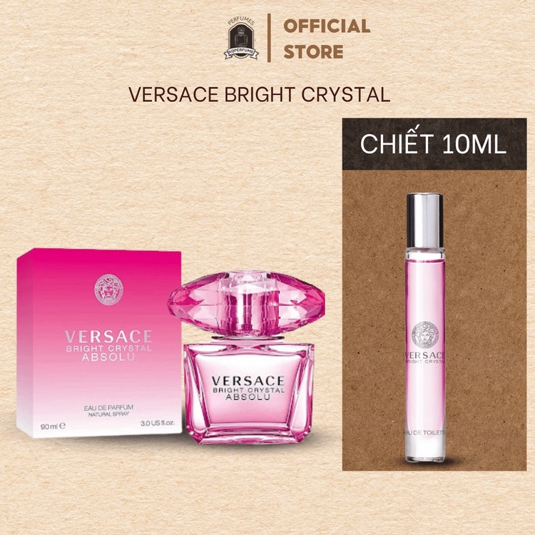 nước hoa nữ versace bright cristal mẫu thử mini 10ml_versace hồng đậm mùi thơm ngọt dịu xqoffical