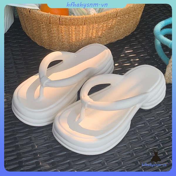Dép xỏ ngón mùa hè đế dày thời trang nữ