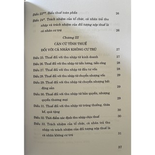 Sách - Luật Thuế Thu Nhập Cá Nhân (Hiện Hành) (Sửa Đổi, Bổ Sung Năm 2012, 2014, 2020)