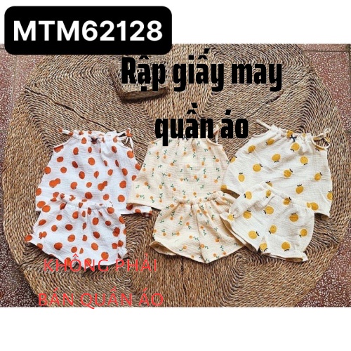 Rập Bộ Sơ Sinh Cho Bé Gái MTM62128