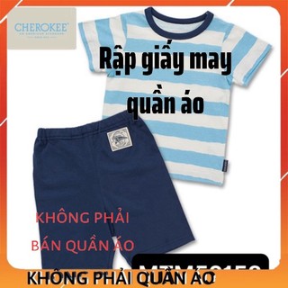 Rập Bộ Thun Bé Trai MTM52158 (Rập Giấy Bộ Đồ Bé Trai)