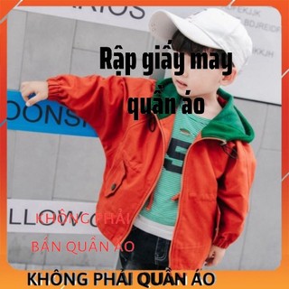 Rập áo khoác bé ak5210 1-14 tuổi
