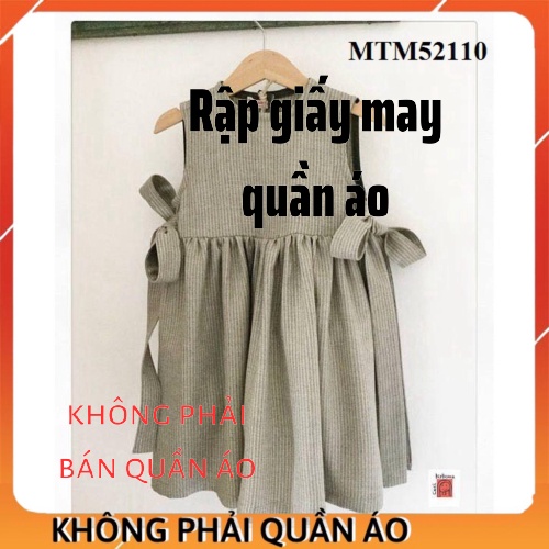 Rập Váy Cho Bé Gái MTM52110