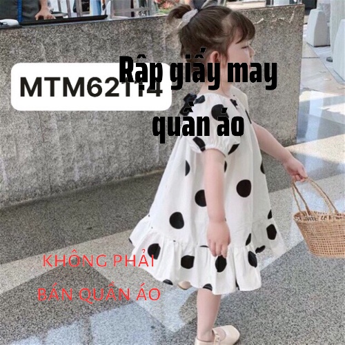 Rập váy cho bé gái 1 - 8 tuổi MTM62114