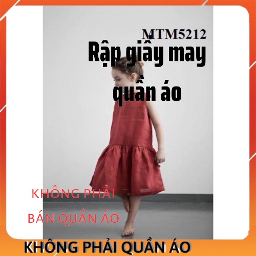 Rập Váy Cho Bé Gái MTM5212