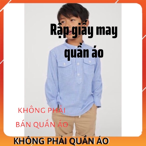 Rập sơ mi bé trai SM007